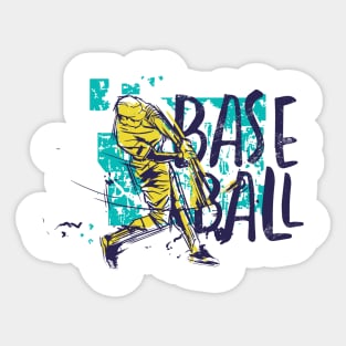 Baseball Sticker